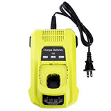 Elefly P117 Compatible with Ryobi 18V Battery Charger, Compatible with Ryobi 12V-18V ONE+ Lithium NiCad NiMh Battery P102 P103 P107 P108 P109 P189 P190 PBP002 PBP005 ELEFLY