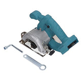 1200W Angle Adjustable Cutting Saw, Cordless Electric Circular Saw for Woodworking, 18V with ABS Material, BL1850B Battery Compatible SASKATE