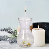 Candle Wicks 100% Natural Cotton, Roll 200 Feet Twine String Spools Braid Candle Non-Smoke Candles Wicks for Candle Making Accessories DIY(1 Roll 200Feet Cotton Wire) Mother' Day+Easter Decor or Gifts kimairy