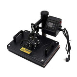 8 in 1 Heat Press Dual Digital Control 360 Degree Swivel Heat Press Machine Multipurpose Combo Kit Sublimation Heat Press Machine for T Shirts, Mug, Hat, Plate, Cap, 29X38CM YAOBAO