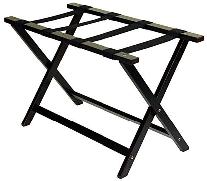 Casual Home Heavy Duty 30" Extra-Wide Luggage Rack, solid wood - WoodArtSupply