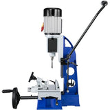 VEVOR Woodworking Mortise Machine, 1/2 HP 1700RPM Powermatic Mortiser, With Movable Work Bench Benchtop Mortising Machine, For Making Round Holes Square Holes Or Special Square Holes In Wood VEVOR