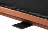 Trygoal Futon Sofa Bed, Convertible Futon Couch with Adjustable Backrest, 68.31” Folding Sofa Bed with 2 Pillows & Metal Legs, Sleeper Loveseat with Armrest for Home Office, Brown Trygoal