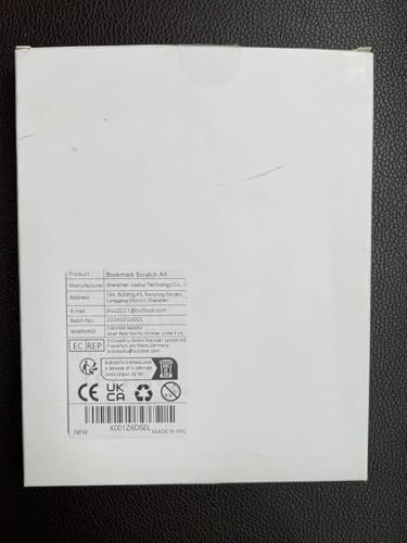 GOMANCHE 40 Sets Scratch Art for Kids, 4 Styles Magic Rainbow Bookmarks Craft Kit, Scratch Paper Art Sets for Students Party Bag Fillers GOMANCHE