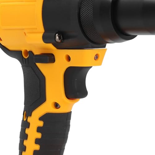 Electric Rivet Gun,3.2‑4.8mm Brushless Electric Cordless Rivet Tool with LED Light, Portable Rivet Gun for DCB206 DCB207 DCB208 Battery Yunir