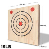 VKEDA Axe Throwing Wooden Target with Handles VKEDA