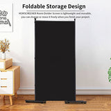 Room Divider 6FT Folding Privacy Screens, 3 Panel Partition Room Dividers w/Freestanding Design, Portable Wall Divider for Room Separtation, Fabric Room Divider Panel Sceen for Home Office Bedroom HOMSCREENER