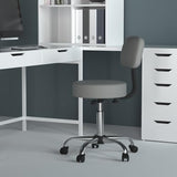 Boss Office Products Be Well Medical Spa Professional Adjustable Drafting Stool with Back, Grey (B245-GY) Boss Office Products