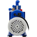 VEVOR Vacuum Chamber with Pump, 5 Gallon Chamber, 5 CFM 1/3 HP Single Stage Rotary Vane Vacuum Pump, 110 V HVAC Air Tool Set for Stabilizing Wood, Degassing Silicones, Epoxies and Essential Oils VEVOR