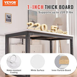 VEVOR Table Top, 60" x 25" x 1", 220.5 lbs Load Capacity, Universal One-Piece Particle Board Desktop for Height Adjustable Electric Standing Desk VEVOR