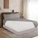 Elegant Comfort 1500 Premium Hotel Quality 18-24 Inches Deep - Extra Deep Pocket Single Fitted Sheet for High Mattress, Luxury and Softest, Smart Pocket - Wrinkle Free, Twin/Twin XL, Gray Elegant Comfort