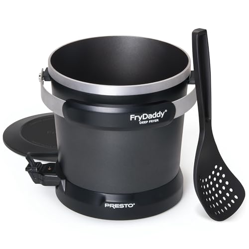 Presto 05420 FryDaddy Electric Deep Fryer,Black Presto