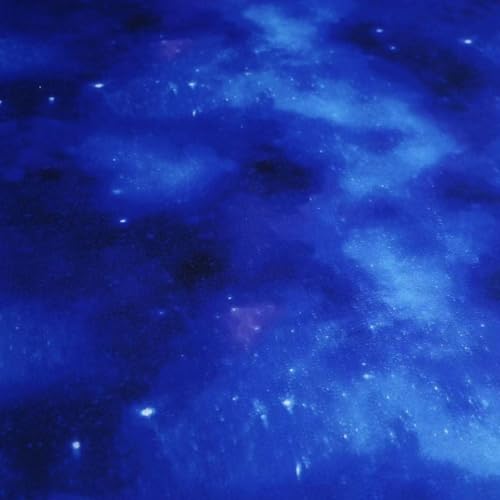 SDIII 3PCS Blue Space Fitted Sheet Set Twin, Bed in a Bag Galaxy Bedding Twin Sheet Fitted, Soft Microfiber, Soft Twin Sheet Set for Kids Boys and Girls, 1 Fitted Sheet and 2 Pillowcases SDIII