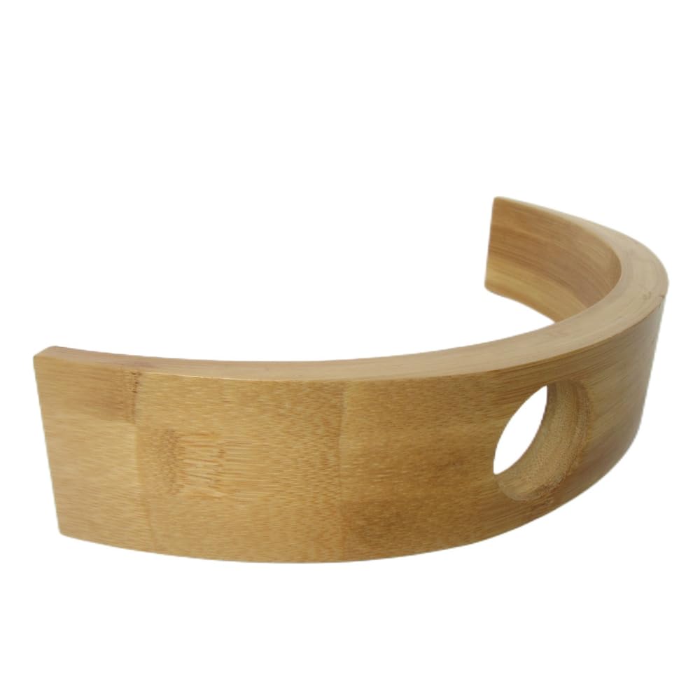 Somonka-L Single Wine Bottle Holder, Natural Bamboo Personalized Wine Rack,Self Balancing Display Wine Rack On Tabletop, Cabinet Etc Somonka-L