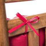 SEAHOME Rocking Chair Cushion Pad, 2 Piece Indoor/Outdoor Rocking Chair Cushions Set Non-Slip Overstuffed Patio Chair Cushion SEAHOME