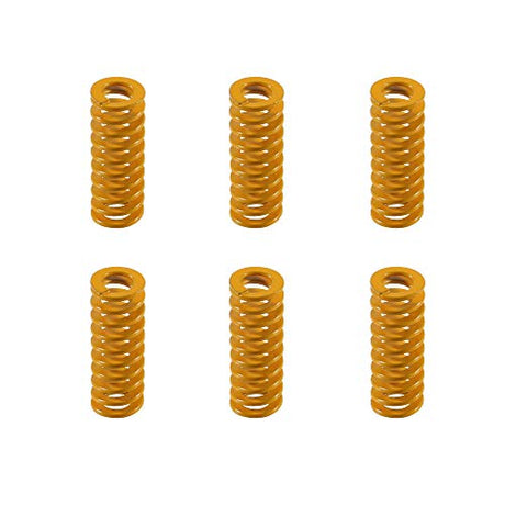Aokin 3D Printer Bed Springs, 8mm OD 20mm Length Compression Mould Die Springs Light Load for Creality Ender 3, Ender 3 Pro, Ender 3 V2, Ender 3S 3D Printer, 6 Pcs Aokin