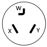 Parkworld 885521 EV Adapter Cord NEMA 10-30P to 14-50R (ONLY for Tesla UMC or Other EV Charging, NOT for RV) (10FT) Parkworld