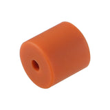 AITIAO 10Pcs 3D Printer Heatbed Silicone Leveling Column 16mm 3D Printer Heatbed Parts Solid Bed Mounts Stable Hotbed Heat-Resistant Silicone Buffer Compatible with CR-10 Ender 3 (Brown,16mm) AITIAO