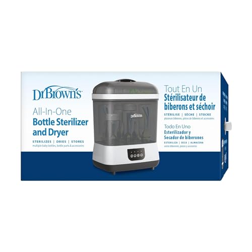 Dr. Brown's All-in-One Sterilizer and Dryer for Baby Bottles, Parts & Other Newborn Essentials Dr. Brown's
