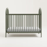 Graco Olivia 3-in-1 Convertible Crib (Olive) – GREENGUARD Gold Certified, Converts to Daybed and Toddler Bed, Fits Standard Full-Size Crib Mattress, Adjustable Mattress Height, Easy-to-Match Style Graco