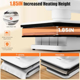 AKEYDIY NEW 15X15 Dual Auto Heat Press Machine for T-Shirts, 360° Swing Away Heat Press with Auto Press Release, Heat Up Fast (Two-Workstation) AKEYDIY
