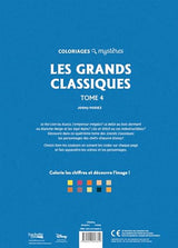 Coloriages mystères Disney - Les Grands classiques Tome 4 HACHETTE PRAT