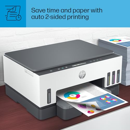 HP Smart -Tank 7001 Wireless All-in-One Cartridge-free Ink -Tank Printer, up to 2 years of ink included, mobile print, scan, copy (28B49A)