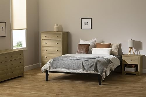 South Shore Vito 6-Drawer Double Dresser, Natural Ash South Shore