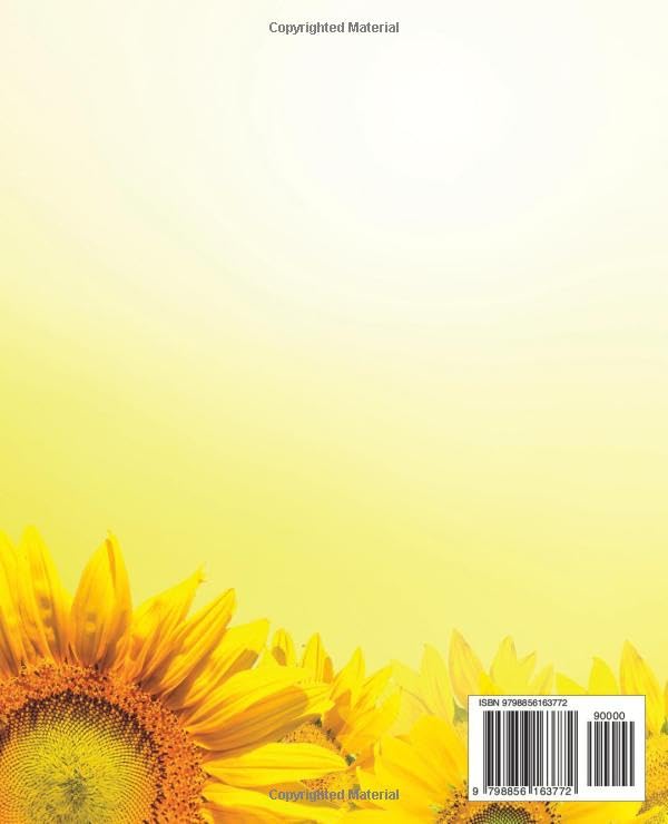 Boho Sunflower - Adult Coloring Book - Yellow: 49 Unique Designs Majosta