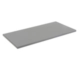 Global Industrial Adjustable Height Workbench C-Channel Leg, 48" W x 36" D, 1-3/4" Steel Square Edge, Gray Global Industrial