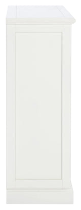 SAFAVIEH Home Collection Maralah White 5-Shelf Bookcase (Fully Assembled) Safavieh