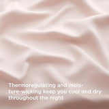 Bedsure Cooling Sheets Twin, Rayon Derived from Bamboo, Breathable & Soft Twin Sheets Set, Deep Pocket Up to 16 Inches, Hotel Luxury Silky Bedding for Hot Sleepers, Pink Bedsure