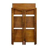 Casual Home Stratford 3-Shelf Folding Bookcase-Warm Brown Casual Home