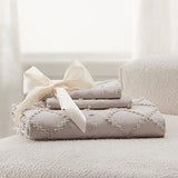 Bedsure Boho Duvet Cover King Size - Linen Breathable & Soft Boho Bedding, Machine Washable Comforter Cover for All Seasons, Includes 1 Duvet Cover 104"x90" with 2 Pillow Shams & Zipper Closure Bedsure
