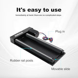 AENBUSLM Laser Engraver Rotary Roller, Y-Axis Rotary Roller 360° Rotation for Laser Engraver Engraving Cylindrical Objects Tumblers Cans Cups Bottles, Compatible with 99% of Laser Engraver AENBUSLM