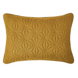 VCNY Home Kaleidoscope Pattern 3 Piece Quilt Set, Full Queen, Gold VCNY Home