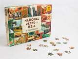 National Parks of The USA A Jigsaw Puzzle: 500 Piece Puzzle (Americana) WoodArtSupply