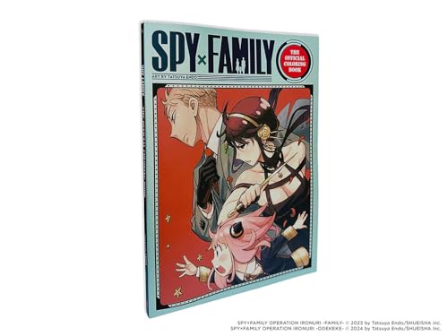 Spy x Family: The Official Coloring Book WoodArtSupply