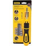 STANLEY Screwdriver Set, Multibit, Ratcheting, 20-Pack (62-574) STANLEY