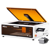 Creality Falcon A1 Pro 20W, Enclosed Engraver with Air Assist, HD Smart Camera for Auto Focus, APP Control, Convenient Touch Screen, Class 1 Safety Engraving Machine for Wood and Metal, Acrylic(White) Creality