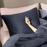 UGG Remina Twin Comforter Set 4 Piece Bed in a Bag with Throw Blanket, Decorative Pillow, Sham, and Reversible Comforter Hypoallergenic Washable College Dorm Bedding, Twin XL, Navy Blue UGG