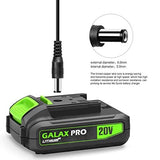 GALAX PRO 20V Max Li-Ion Battery Charger, 20V 2-3 Hours Quick Battery Charger for GALAX PRO Cordless Power Tools GALAX PRO