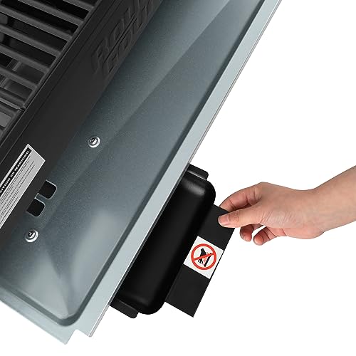 Royal Gourmet GD4002T 4-Burner Tailgater Grill Griddle Combo, Portable Propane Gas Grill and Griddle Combo for Backyard or Outdoor BBQ Cooking, 40,000 BTUs, Black Royal Gourmet