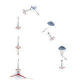 Estes 1250 Interceptor Flying Model Rocket Kit for 12 years old and up with Adult Supervision for under 12 Estes