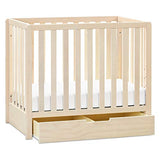 Carter's by DaVinci Colby 4-in-1 Convertible Mini Crib with Trundle Drawer in Washed Natural, Greenguard Gold Certified, Undercrib Storage DaVinci