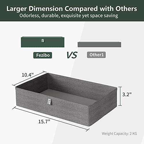 FEZIBO 48 x 24 Inches Standing Desk with Drawer, Adjustable Height Electric Stand up Desk with Storage, Sit Stand Home Office Desk, Ergonomic Computer Desk, White FEZIBO