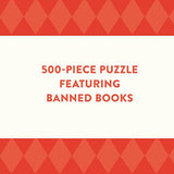 Bibliophile Banned Books 500-Piece Puzzle Chronicle Books