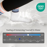 Queen Size Mattress, 12 Inch Queen Mattress in a Box, Cooling Matress with Memory Foam & Individual Pocket Springs for Pressure Relief & Spinal Alignment, Zoned Back Support & Motion Isolation Luxnighter