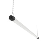 Quarterback 4FT LED Shop Light 40W Strip Work Shop Light Compact Slim with Inline Switch Daylight White 5000K for Garage Workshop Basement Quarterback
