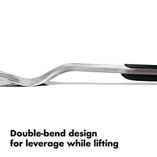 OXO Good Grips Grilling Tools, Tongs and Turner Set, Black OXO